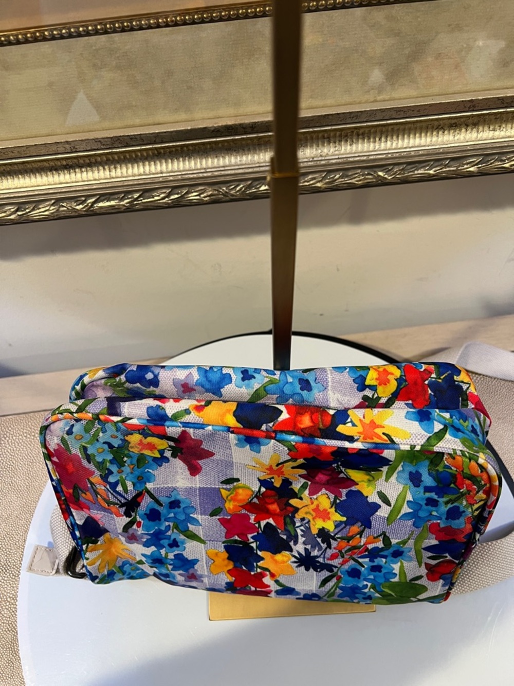 Kipling Multicolor Floral Crossbody Shoulder Bag - Like New - Picture 9 of 14
